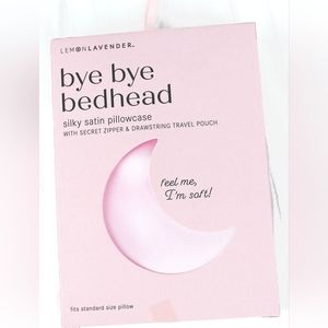 NIP ROSEWATER SILKY SATIN PILLOWCASE